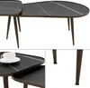 Zestaw stolików kawowych Vicco Manitoba Czarny 105 x 64.5 Podgląd zdjęcia produktu 6