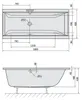 Polysan CLEO Rechteckwanne 180x80x48cm, schwarz matt Produktbild-Vorschau 7