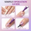 10 Farben Nagellack Stift Set, 3D Nail Art Marker Diy Linie Produktbild-Vorschau 3