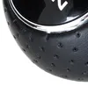 UNIVERSAL 5-GANG Schaltknauf aus schwarzem Leder und Chrom Produktbild-Vorschau 5