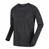 Regatta Herren Shirt Burlow Herren 69149 Anthrazit S Produktbild-Vorschau 3