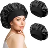 2 Stück Schlafmütze Satin Bonnet – Verstellbare Nachtmütze Produktbild-Vorschau 1