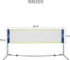 NILS Badmintonnetz 3.05 m x 1.55 m – Freistehendes Netz für Produktbild-Vorschau 4