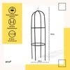 Bituxx Rosenturm Obelisk Rosenbogen Metall Rankbogen Produktbild-Vorschau 6