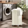 Carrello portabiancheria da 150 litri con ruote, carrello Anteprima dell’immagine prodotto 2