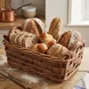Füllkorb aus Weide + Holz, mittel, mit Griffen, braun Produktbild-Vorschau 1