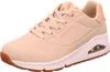 A single beige Skechers sneaker is shown from a side-angle on a white background. Anteprima dell’immagine prodotto
