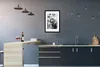 MuchoWow® Gerahmtes Poster Schottischer Highlander mit Produktbild-Vorschau 2