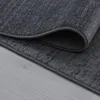 Kurzflor Teppich Wohnzimmer Grau 140x200 Rechteck Produktbild-Vorschau 5