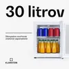 Klarstein Chladnička, mini chladnička so sklenenými Náhľad obrázku produktu 2