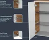 FACKELMANN Doppel-Midischrank MILANO / Badschrank mit Produktbild-Vorschau 3