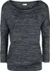 RED by EMP Damen grau meliertes Basic Langarmshirt L Produktbild-Vorschau 3