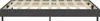vidaXL Boxspring-Bettgestell Grau Stoff 160x200 cm Produktbild-Vorschau 5