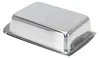 Butterdose Butterschale mit Deckel aus Edelstahl für 250g Butter Productafbeelding-voorbeeld