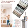 ALANBERG® XL-Flachmopp mit Zweikammersystem - Weiß, Produktbild-Vorschau 3