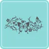 Aufkleber - Autoaufkleber "Butterfly Rankelement" 70cm x Produktbild-Vorschau 2