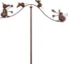 Metall Gartenstecker Katze und Mäuse - Deko-Figur auf Produktbild-Vorschau 6