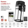 GoSmart Venkovní otočná kamera IP-1300 LANTERN s WiFi a světlem, černá Náhled obrázku produktu