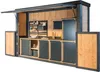 Grillhaus Konsta groß 343 x 102 cm natur-anthrazit Produktbild-Vorschau 1