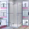 AQUALAVOS Duschkabine Eckeinstieg Falttüren 70x80cm 6mm Produktbild-Vorschau 5