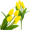 Cv26806-3 Tulipán Veľká Kytica Tulipánov X5 Umelé Kvety Náhľad obrázku produktu 1