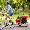PawHut 2-in-1 Hundeanhänger für Fahrrad Hundebuggy für Produktbild-Vorschau 2