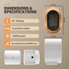 Vulpes Goods Termoventilatore in Vetroceramica - Anteprima dell’immagine prodotto 26
