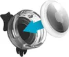 An Apple AirTag being inserted into a protective case. Produktbild-Vorschau