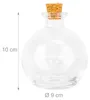 Szklane butelki Relaxdays, zestaw 6 sztuk, korek, 260 ml, Podgląd zdjęcia produktu 4