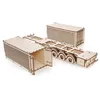 3D Puzzle, Road King Truck Trailer (Container), EWA, Holz, Produktbild-Vorschau 2