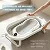 Faltbare Babybadewanne mit Badestütze und integriertem Produktbild-Vorschau 5