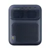 A product shot of a dark blue projector on a white background. Produktbild-Vorschau