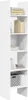 vidaXL Bibliothèque blanche 40x35x180 cm bois composite Voir les images du produit 4