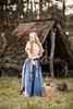 Mittelalter Rock Blau/Natur "Elise" L/XL Produktbild-Vorschau 14