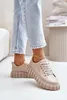 Ocieplane Sneakersy Damskie Big Star MM274618 Beżowe 41 Podgląd zdjęcia produktu 5