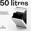 Klarstein Poubelle Cuisine 50 L - Acier Inoxydable avec Voir les images du produit 2