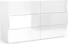 Kommode Dmonz, Kommode 6 Schubladen, Kommode für Produktbild-Vorschau 1