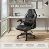 Chaise gamer BENNY - noir Voir les images du produit 9