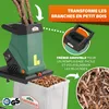 GARDEBRUK Broyeur de végétaux électrique 3.1000 W Voir les images du produit 2