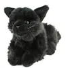 Katze Kuscheltier Merle schwarz 30 cm Uni-Toys Produktbild-Vorschau 1