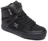 A black high-top DC Shoes sneaker with faux fur lining. Produktbild-Vorschau
