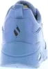 The back view of a blue sneaker. Náhľad obrázku produktu