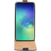 A smartphone in a flip case, shown from the front with the case open. Produktbild-Vorschau