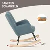 HOMCOM Schaukelstuhl Sessel Relaxsessel bis 120 kg, Produktbild-Vorschau 4