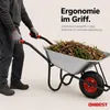 ONBEST Schubkarre WB250 | inklusive Gartenabfallsack | 100 Produktbild-Vorschau 6