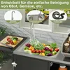 Edelstahl Grilltisch mit Spüle, mobile Outdoor Kücheninsel Produktbild-Vorschau 6