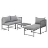 SVITA DETROIT Salon de Jardin Modulable Résine Tressée : Voir les images du produit 5
