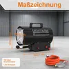 TRMLBE Gasheizung für innenräume 15KW Gasheizgebläse mit Produktbild-Vorschau 2