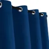 Fertige Vorhänge aus Velours mit Ösen 140x260 cm 2 Stücke Produktbild-Vorschau 3