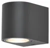 Braytron LED wandlamp, buiten, antraciet, rond, GU10, Productafbeelding-voorbeeld 1